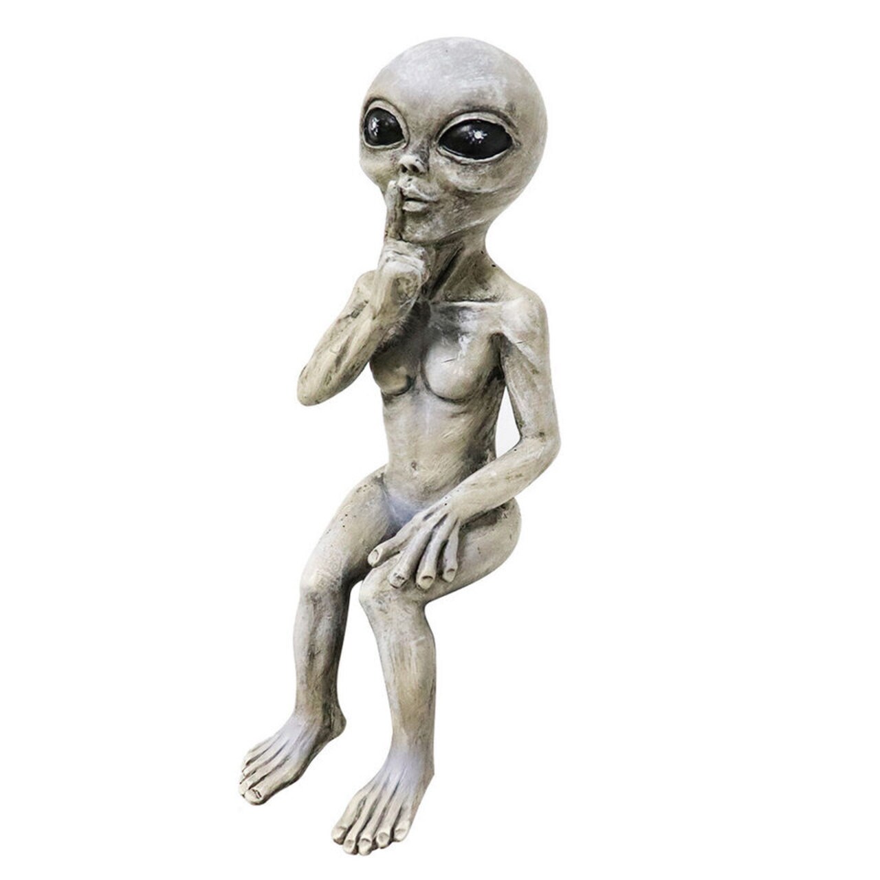 Kitcheniva Outer Space Alien Statue Martians Garden Figurine Decor